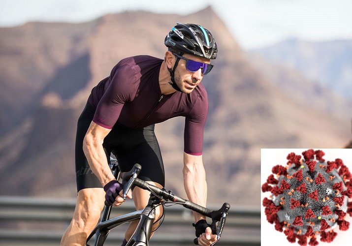 Santini spreminja proizvodnjo: Zaščitna maska za obraz namesto kolesarskih oblačil