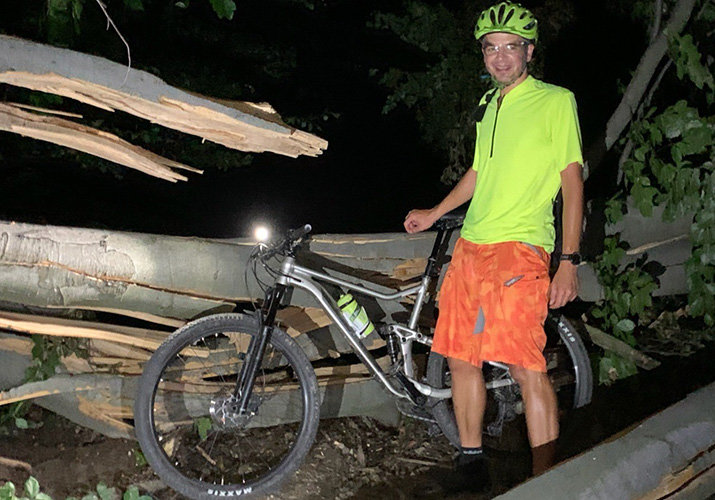 Kolesarski navdušenec