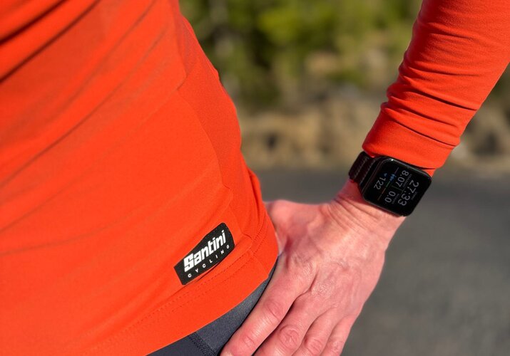 Recenzija kolesarske majice Santini RTR