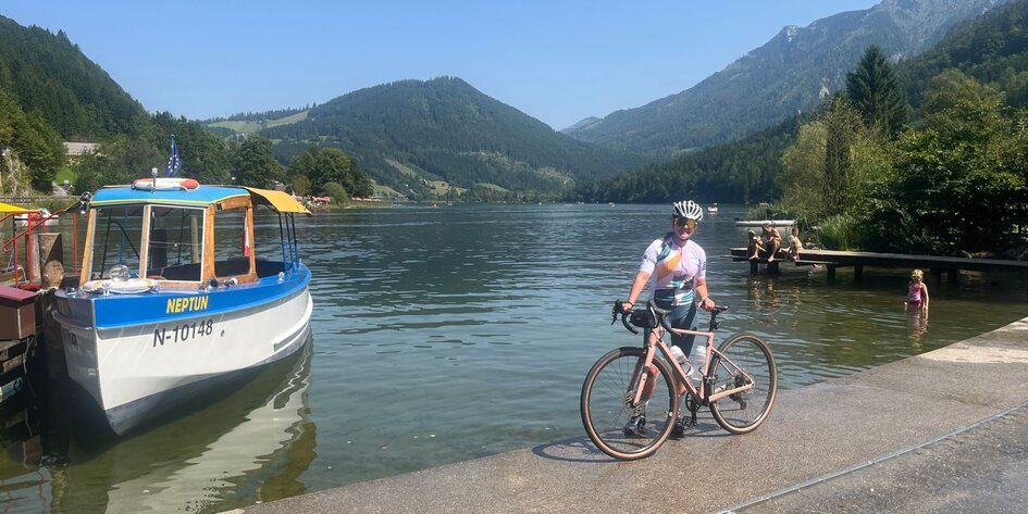 PO SLEDOVIH STARE ŽELEZNICE – YBBSTAL KOLESARSKA POT / IZ WAIDHOFNA DO LUNZER SEE>