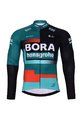 BONAVELO Kolesarski zimski set - BORA 2024 WINTER - rdeča/bela/črna/zelena