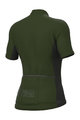 ALÉ Kolesarski dres s kratkimi rokavi - SOLID COLOR BLOCK - zelena