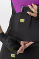 ALÉ Kolesarski dres brez rokavov - SOLID COLOR BLOCK - vijolična