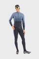ALÉ Kolesarski dres z dolgimi rokavi zimski - R-EV1 CLIMA PROTECTION 2.0 VELOCITY WIND G+ - siva/črna