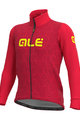 ALÉ Kolesarska  podaljšana jakna - SOLID CROSS - rdeča