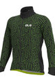 ALÉ Kolesarska  podaljšana jakna - PR-R GREEN BOLT - črna/zelena