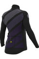 ALÉ Kolesarska  podaljšana jakna - PR-R TAK WOOL THERMO - črna/vijolična