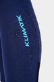 ALÉ Kolesarske dolge hlače z naramnicami - KLIMATIK K-ATMO 2.0 - modra
