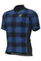 ALÉ Kolesarski dres s kratkimi rokavi - OFF ROAD - GRAVEL SCOTTISH - modra
