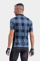 ALÉ Kolesarski dres s kratkimi rokavi - OFF ROAD - GRAVEL SCOTTISH - modra