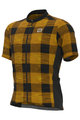 ALÉ Kolesarski dres s kratkimi rokavi - OFF ROAD - GRAVEL SCOTTISH - rumena