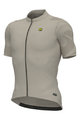 ALÉ Kolesarski dres s kratkimi rokavi - R-EV1  ARTIKA - rjava