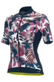 ALÉ Kolesarski dres s kratkimi rokavi - PR-S GARDEN LADY - modra