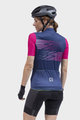 ALÉ Kolesarski dres s kratkimi rokavi - PR-S LOGO LADY - vijolična/rožnata