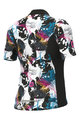 ALÉ Kolesarski dres s kratkimi rokavi - SOLID CHIOS LADY - bela