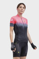 ALÉ Kolesarski dres s kratkimi rokavi - PR-S GRADIENT LADY - oranžna