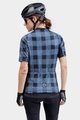 ALÉ Kolesarski dres s kratkimi rokavi - OFF ROAD - GRAVEL SCOTTISH LADY - modra