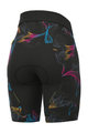 ALÉ Kolesarske kratke hlače brez naramnic -  SOLID CHIOS LADY - črna