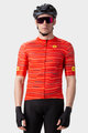 ALÉ Kolesarski dres s kratkimi rokavi - SOLID STEP - rdeča
