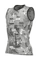 ALÉ Kolesarska  majica brez rokavov - INTIMO BREAK - siva