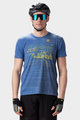 ALÉ Kolesarski dres s kratkimi rokavi - OFF ROAD - GRAVEL AWAY - modra