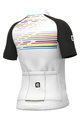 ALÉ Kolesarski dres s kratkimi rokavi - LOGO - bela