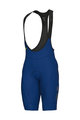ALÉ Kolesarske kratke hlače z naramnicami - MAGIC COLOUR PR-E - modra