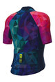 ALÉ Kolesarski dres s kratkimi rokavi - VALLEY PR-E - modra