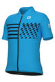ALÉ Kolesarski dres s kratkimi rokavi - PLAY KID - svetlo modra