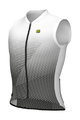 ALÉ Kolesarski dres brez rokavov - MODULAR PR-E - bela