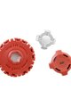 SRAM komplet za popravilo zavornega stremena - DISC BRAKE CALIPER PAD ADJUSTER KNOB KIT BB7 2008-2016 - rdeča