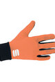 SPORTFUL Kolesarske  rokavice z dolgimi prsti - LYCRA - oranžna