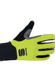 SPORTFUL Kolesarske  rokavice z dolgimi prsti - KIDS SOFTSHELL - rumena/črna