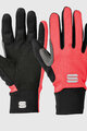 SPORTFUL Kolesarske  rokavice z dolgimi prsti - KIDS SOFTSHELL - rožnata