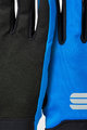SPORTFUL Kolesarske  rokavice z dolgimi prsti - KIDS SOFTSHELL - modra/črna