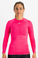 SPORTFUL Kolesarska  majica z dolgimi rokavi - 2ND SKIN - rožnata
