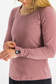 SPORTFUL Kolesarska  majica z dolgimi rokavi - XPLORE - rožnata