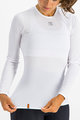 SPORTFUL Kolesarska  majica z dolgimi rokavi - LIGHT - bela