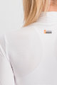 SPORTFUL Kolesarska  majica z dolgimi rokavi - LIGHT LUPETTO - bela