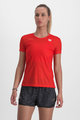SPORTFUL Kolesarska  majica s kratkimi rokavi - DORO CARDIO - rdeča