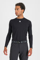 SPORTFUL Kolesarska  majica z dolgimi rokavi - MERINO LS - črna