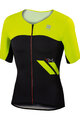 SPORTFUL Kolesarski dres s kratkimi rokavi - R&D CIMA - rumena/črna