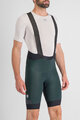 SPORTFUL Kolesarske kratke hlače z naramnicami - SUPERGIARA - zelena