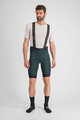 SPORTFUL Kolesarske kratke hlače z naramnicami - SUPERGIARA - zelena