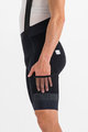 SPORTFUL Kolesarske kratke hlače z naramnicami - SUPERGIARA - črna