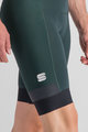 SPORTFUL Kolesarske kratke hlače z naramnicami - SUPERGIARA - zelena