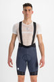 SPORTFUL Kolesarske kratke hlače z naramnicami - GTS - modra