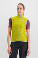 SPORTFUL Kolesarski brezrokavnik - HOT PACK EASYLIGHT W - rumena