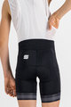 SPORTFUL Kolesarske kratke hlače z naramnicami - TOUR 2.0 - črna