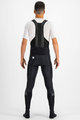 SPORTFUL Kolesarske dolge hlače z naramnicami - SUPERGIARA - črna